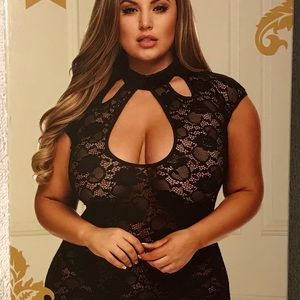 Brand new Lovers Lane Lace Keyhole Mini Dress